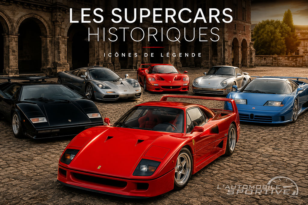les supercars historiques legendaires