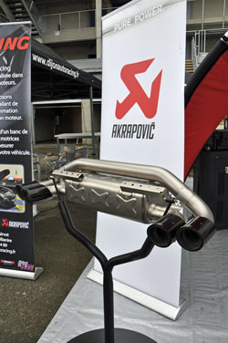 stand silencieux 1m akrapovic