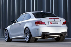 bmw 1m akrapovic 