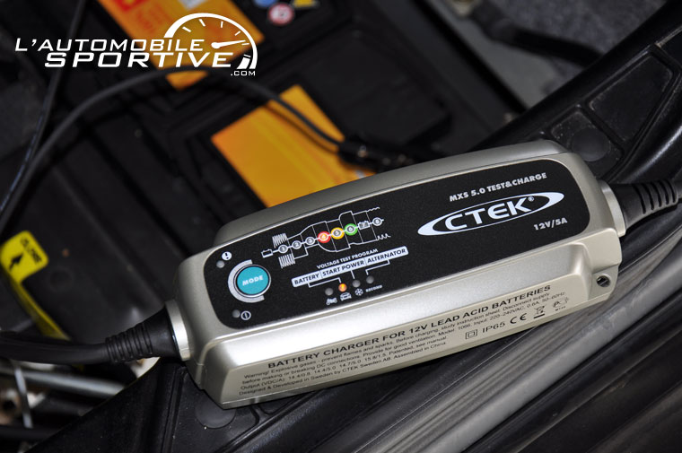 chargeur batterie ctek mxs 5.0 test&charge