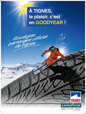 tignes goodyear pneu neige