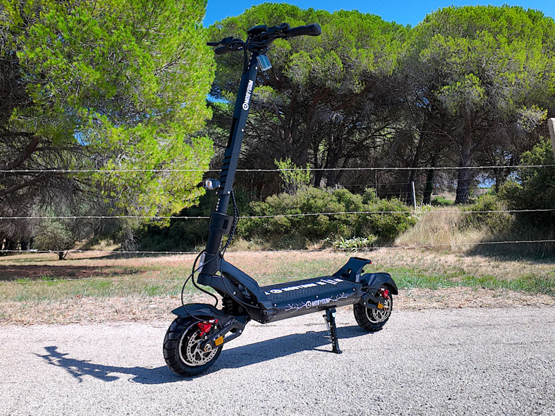 trottinette électrique double moteur mobygum storm pro