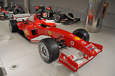 collection f1 mus&eacute;e prince monaco ferrari f2004 schumacher
