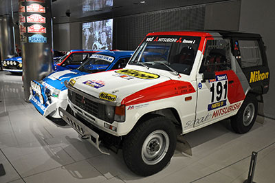 mitsubishi pajero rallye paris dakar 1985 albert grimaldi sonauto