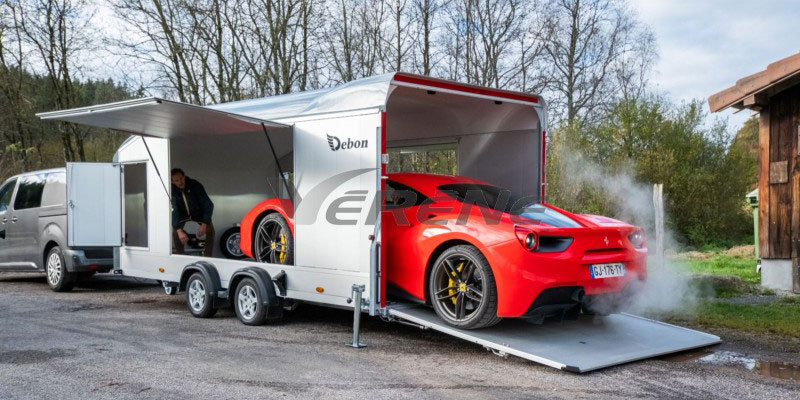 stabilité remorque porte-voiture