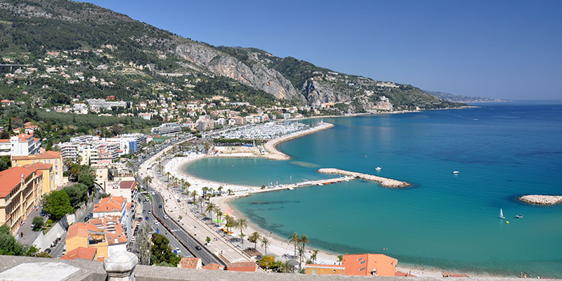 road trip cote d'azur menton panorama