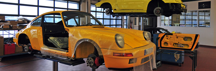 restauration porsche 911 ancienne ruf