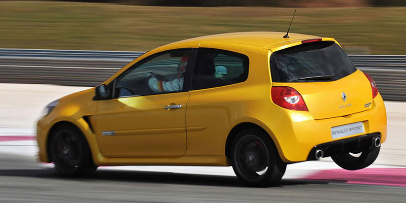 renault clio 3 rs phase 2 circuit 2009