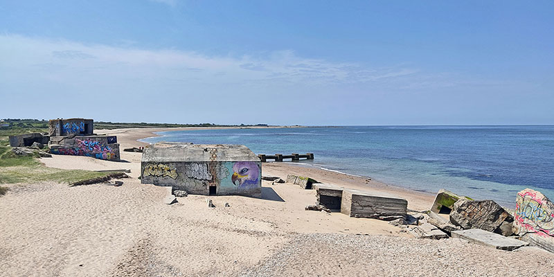 road trip cotentin batterie caqueret