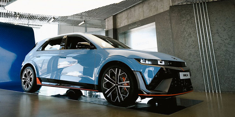 voiture électrique sportive hyundai ioniq 5 n