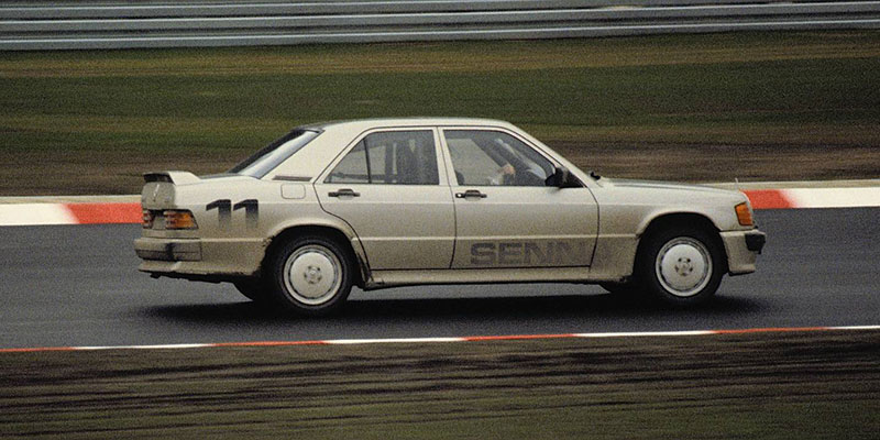 ayrton senna race of champions nurburgring 1984 mercedes benz 190e 2.3-16