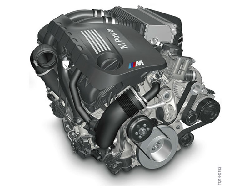 moteur 6 cylindres en ligne 3.0 biturbo s55 bmw m