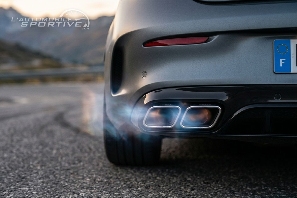 Sonorité des voitures sportives echappement mercedes amg